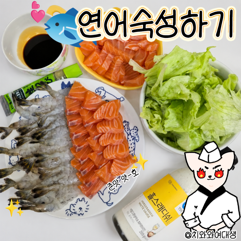 연어 숙성방법 소금으로 간단히 손질 보관법 신선하게 꿀팁