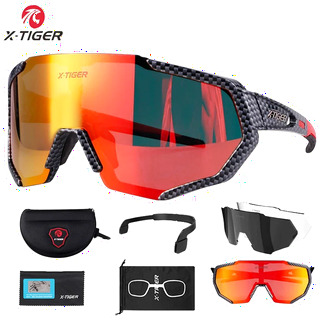  X-TIGER UV400 사이클링 안경 - 스포츠 선글라스 권장