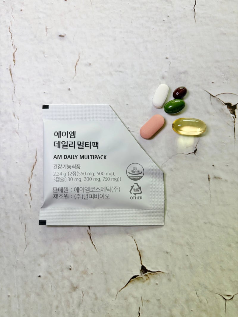 우먼멀티팩 에이엠 데일리 멀티팩 30대 여성 영양제 추천