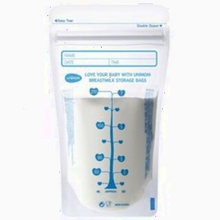  유니맘 모유저장팩 210ml - 꽉 닫히는 안심 수유용품