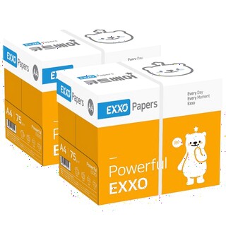  엑소 큐트베어 A4 복사용지 75g 2BOX - 뛰어난 복사 품질과 귀여운 디자인의 만남