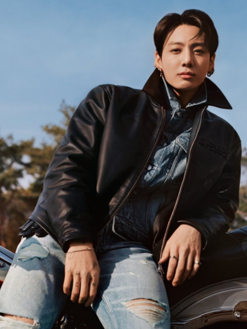 정국, 전 세계 女心 사로잡아 CKJK 바이크 화보가 먼저 말한 무드