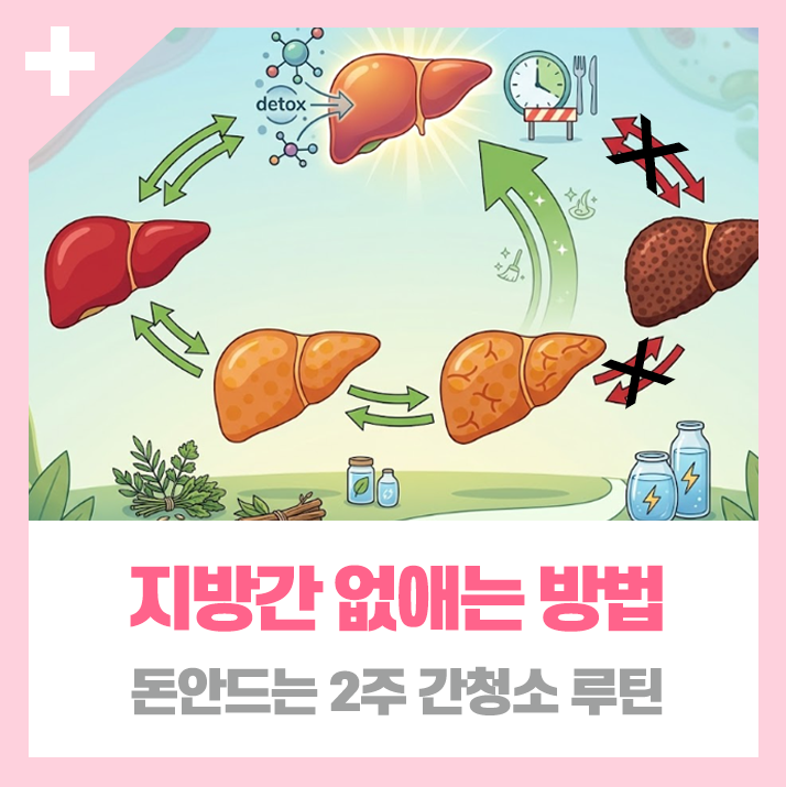 돈 한푼 안 쓰고 2주 만에 지방간 없애는 방법