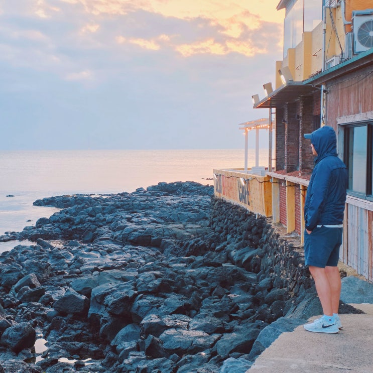  제주 애월카페거리 한담해변 해안산책로 무료 주차장 제주도 서쪽 여행 가볼만한 곳