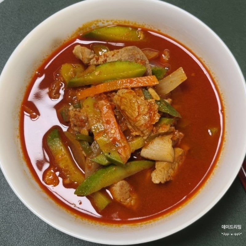 시원 칼칼한 광주식 애호박 국밥 만드는 법 든든한 한 그릇 집밥 메뉴