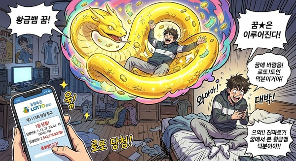 뱀꿈 로또