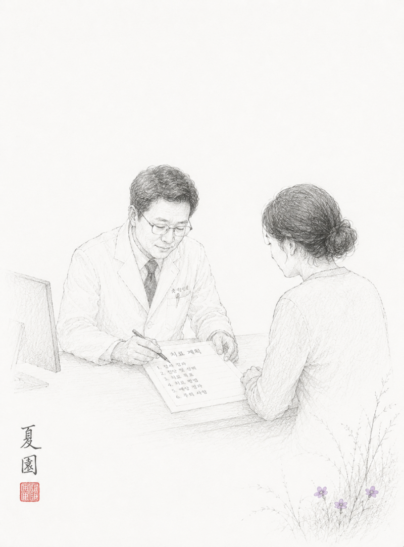 [유방암(Breast cancer)-003D] 유방암 치료 종류와 방법: 맞춤형 정밀 의료의 힘/-夏園의 건강상식-