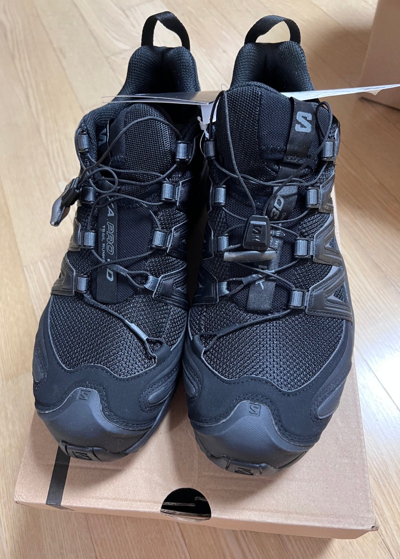 살로몬 XA PRO 3D 구입 후기, 등산 싫어하는 사람이 등산화를 산 이유