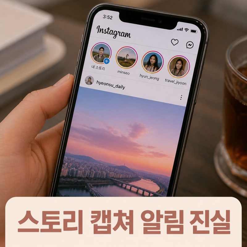 인스타 스토리 캡쳐 알림 갈까 2026년 최신 확인