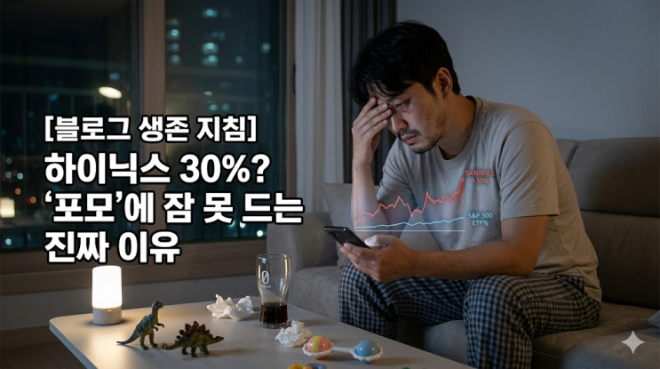  하이닉스로 30% 벌고도 밤에 잠 못 자는 진짜 이유 (feat. 투자 포모)