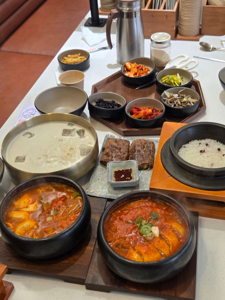  광주남구청맛집 초동순두부 순두부찌게&콩물국수 아기랑 방문후기