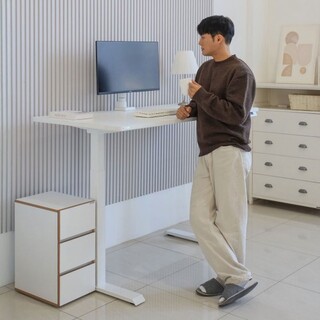  핏쳐 프리미엄 보쉬 모터 전동식 모션 데스크 B1 2S - 맞춤 높이로 완성하는 스마트 워크