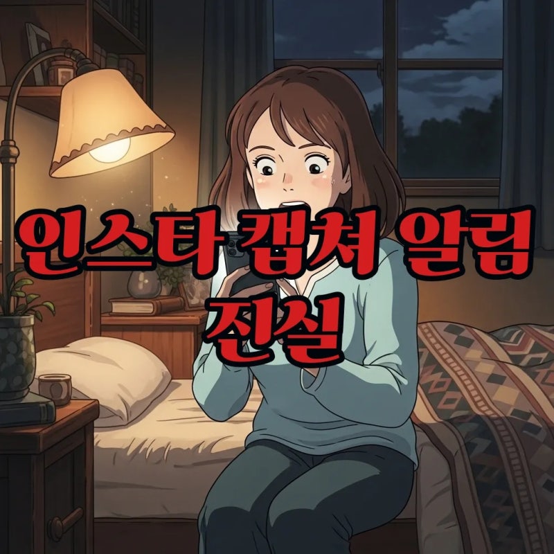 인스타 캡쳐 알림 가나요 스토리 디엠 가는지 확인 결과 총정리