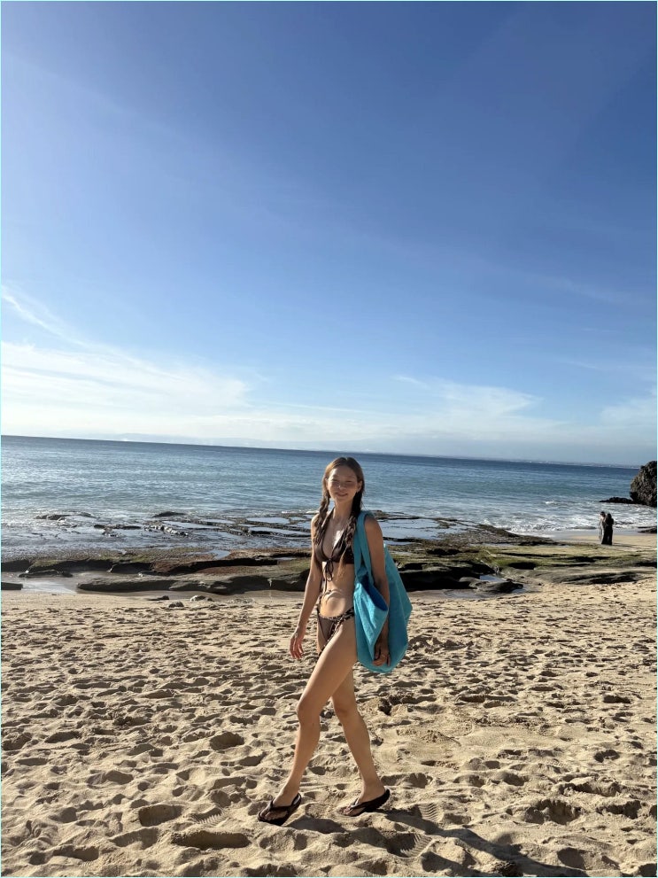  나는솔로 송해나 발리 근황, 톱모델 위엄 증명한 반전 휴양지룩