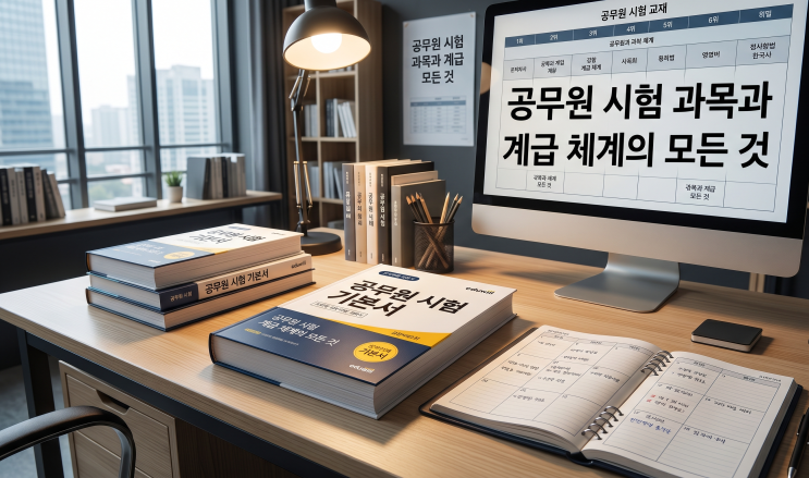 공무원 시험 과목과 계급 체계의 모든 것