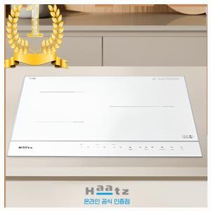 트렌디한 하츠 클레르 3구 인덕션 화이트 매립형 전기레인지 쿡탑, 빌트인, EIC-30HWR252 쿠폰적....