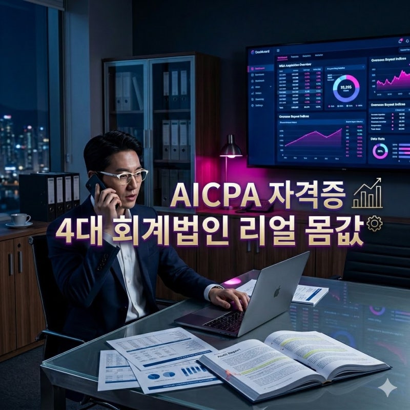 미국회계사 국내 취업, 연봉과 빅4 현실 총정리