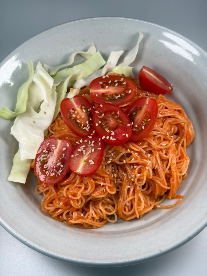 5분 컷 완성! 역대급 간단한 김풍 정호영 비빔파스타 레시피
