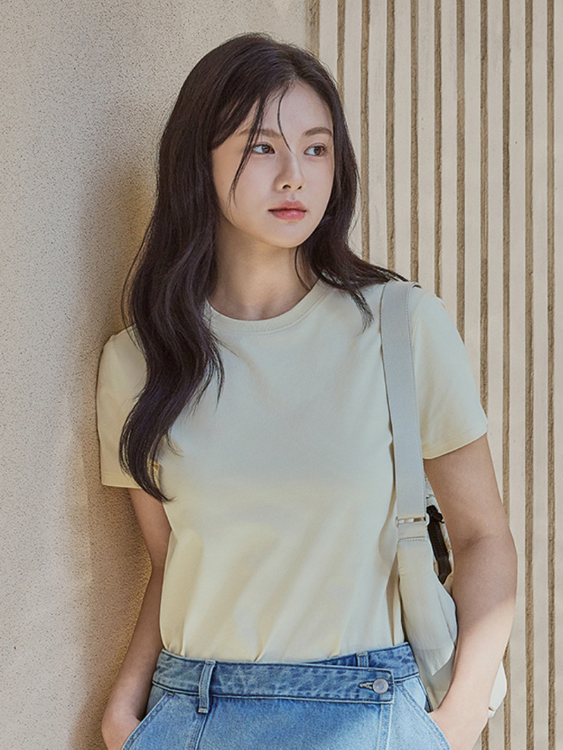텐텐데이 득템! 탑텐 쿨에어코튼으로 준비한 시원한 여자반팔티, 여성 흰색 티셔츠 추천