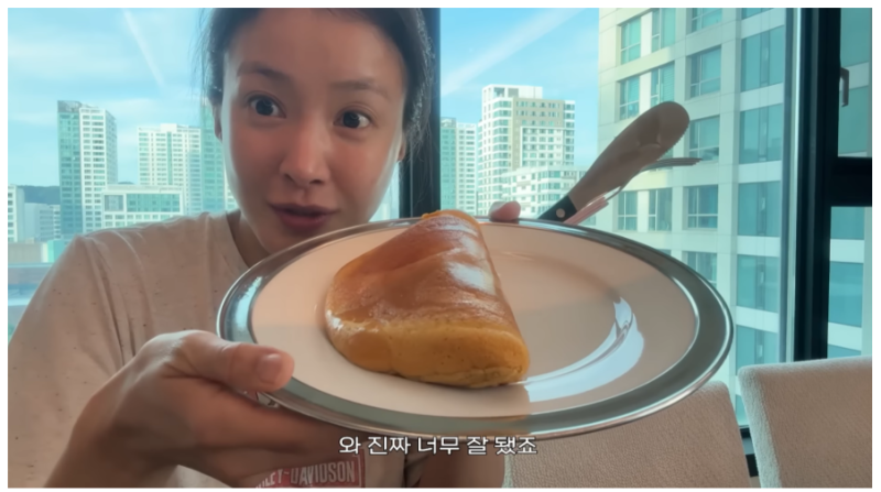 매일 삶은 계란만 먹다 질린 이시영이 개발한 소름 돋는 다이어트 빵