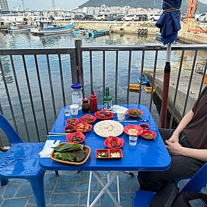 부산 송도 암남항 야장 부라보횟집