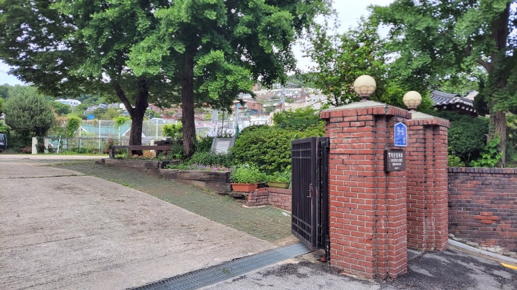  [서울 성북구] 선잠박물관 인근 표지석 (마전터, 영성단터, 조지훈·김기창·임종국 집터)