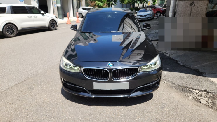  인천 BMW 3GT 순정 모니터 탈거 후 카플레이 안드로이드 모니터 장착