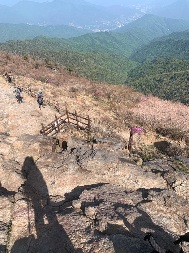 지리산 종주 이틀 기록 : 성삼재 - 세석대피소 - 천왕봉 - 백무동 하산 : 중고등학생들과 + 지....