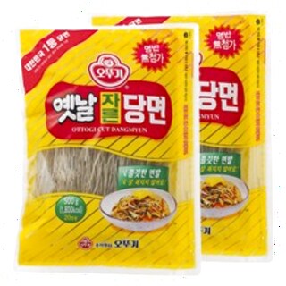  오뚜기 옛날 자른당면 500g 2개 - 요리용 간편 당면 권장