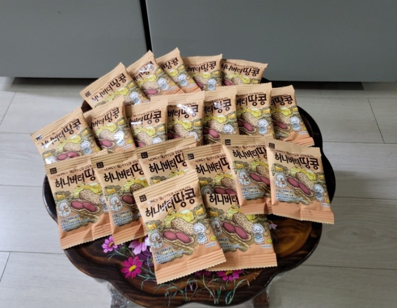 (간식 추천) 맥주 안주 & 홈 카페 간식 추천! 허니버터 땅콩 & 군 옥수수 맛 아몬드 솔직 후기