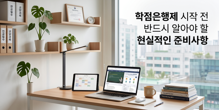  학점은행제 시작 전 반드시 알아야 할 현실적인 준비사항