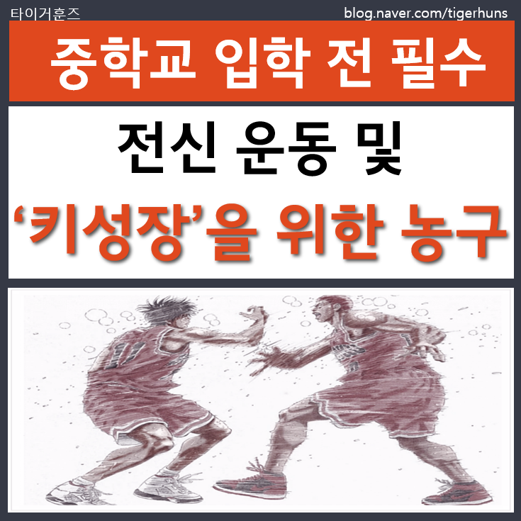  (4) 중학생이 되기 전 배워야 하는 운동 : 농구