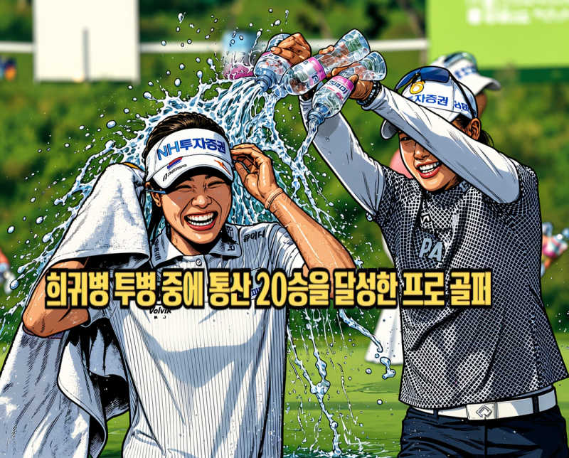 엄마 은메달 연금으로 골프를 친 악바리 통산 20승 골프선수 박민지 프로