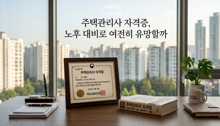  주택관리사보 자격증 2026년 시험 일정과 합격 전략