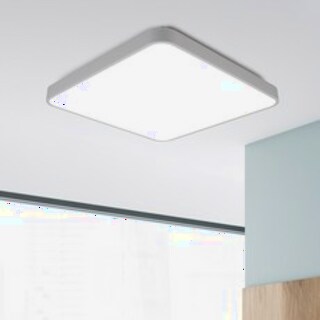  원하 삼성 칩셋 플리커프리 LED 정사각 심플 천장등 화이트 + 주광색 - 눈 피로 없는 조명 교체