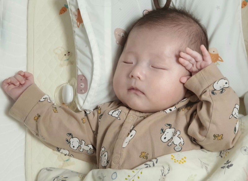 신생아 아기 두상베개 사용시기 효과 있을까