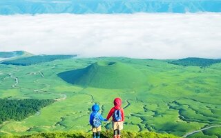  구마모토성과 아소산 일일 버스 투어 - 후쿠오카 출발 프리미엄