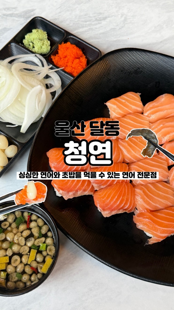 퀄리티부터 다른 연어 전문점 울산연어맛집 청연