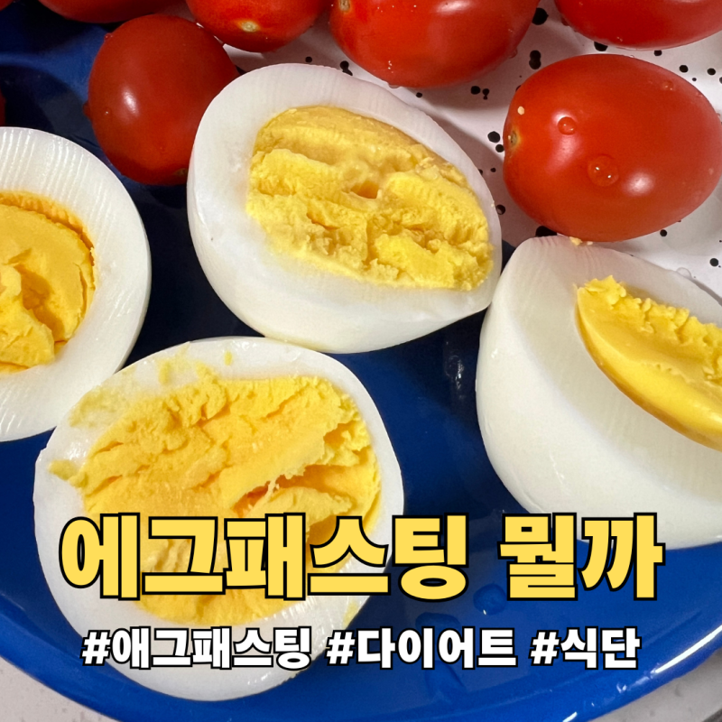 에그패스팅 다이어트 효과 있을까? 3일~5일만 해도 체중이 줄어든다고?
