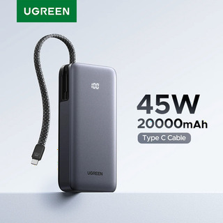  UGREEN 45W 20000mAh 보조배터리 - 삼성 S25 Ultra PPS 고속 충전 완벽 지원