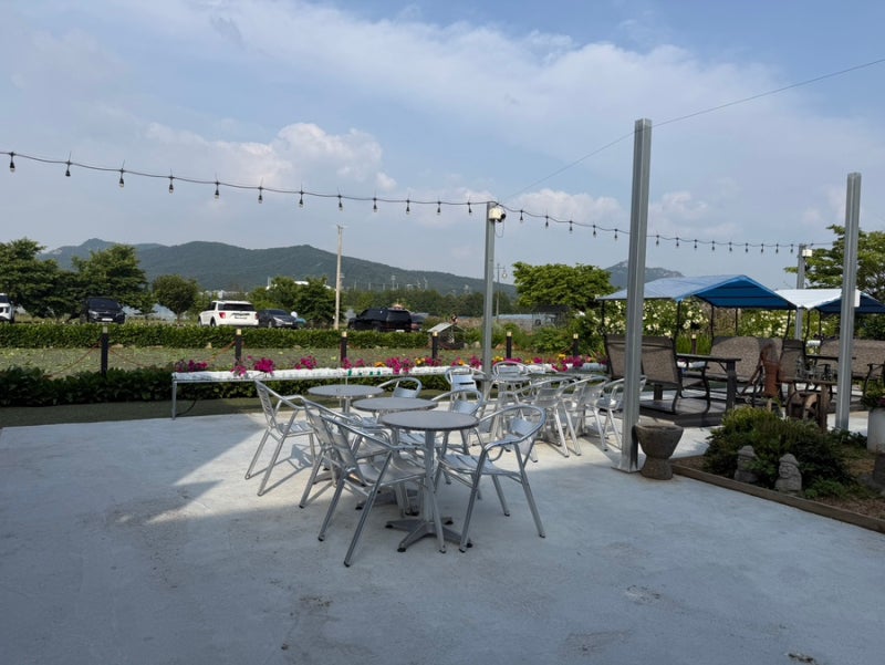 [셀프바베큐장 추천] 고기 반입되는 캠핑 감성 양주 ‘연꽃빌리지관광농원’
