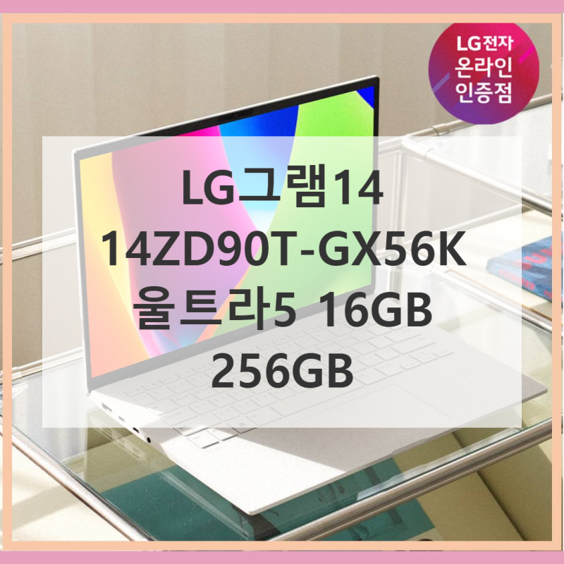 LG그램14 14ZD90T-GX56K 가벼움에 성능까지 잡은 노트북