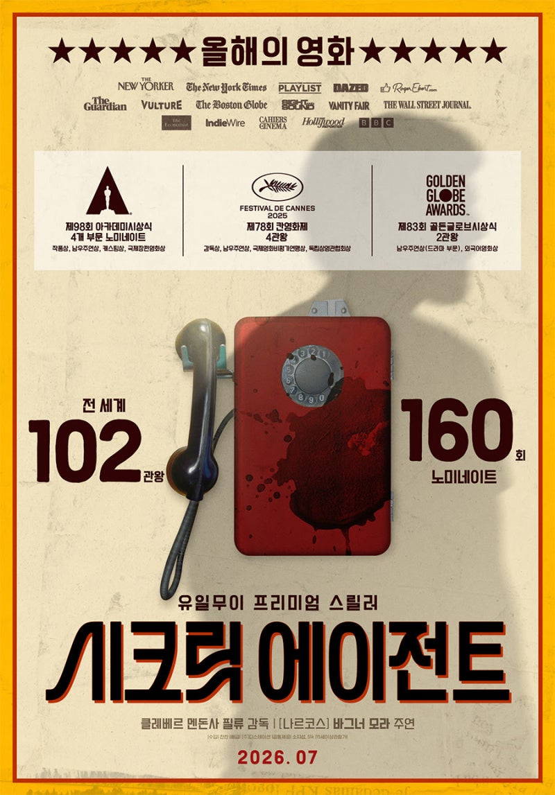 영화 기본정보 출연진 개봉일ㅣ1977년 브라질 군사정권 말기 정치적 혼란....