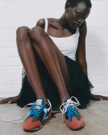 JW Anderson x Diadora Equipe Trainers In Princess Blue 가격 및 사이즈팁 실물후기
