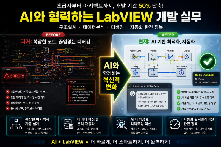  [전자책 소개] AI와 협력하는 LabVIEW 개발 실무