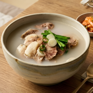  유비푸드 부산 돼지국밥 500g x 5팩 - 즉석 국밥 간편 세트