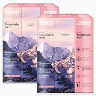  2080 퓨어 핑크마일드민트향 치약 150g 6개 - 매일 즐거운 구강 케어