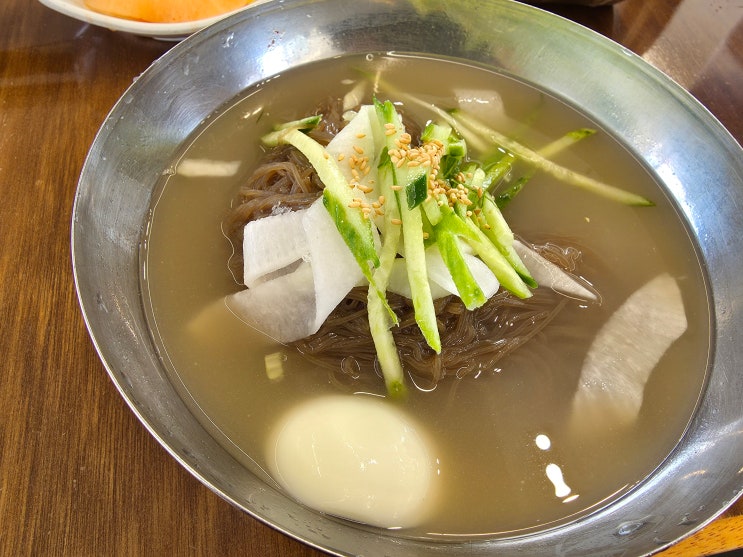  팔당냉면 본점 후기, 숯불고기 같이 나오는 팔당 냉면 맛집 메뉴 가격 정리
