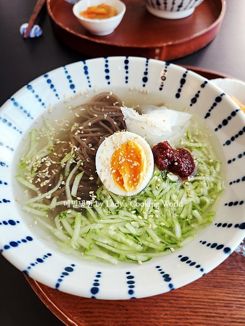 메밀냉면 #냉면요리비법 직접 만든 다대기와 냉면육수로 즐기는 여름면요리!