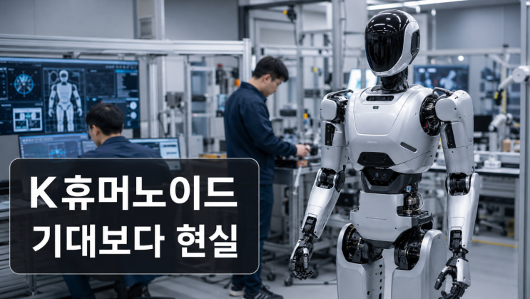  K휴머노이드 개발 착수, 기대보다 먼저 볼 현실